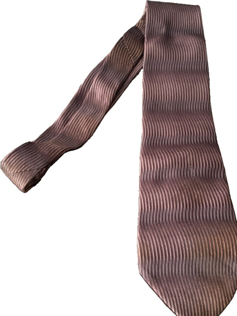 Pre Owned Men's Zylos Gold George Machado Tie Neck Tie Necktie Classic Silk